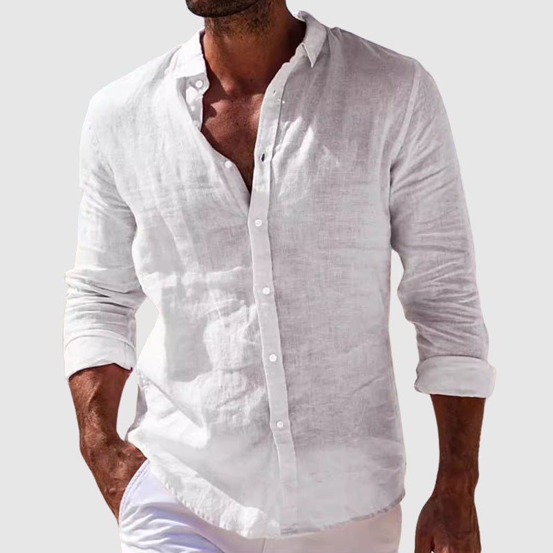 Vintém d'Ouro - Camisa de linho elegante