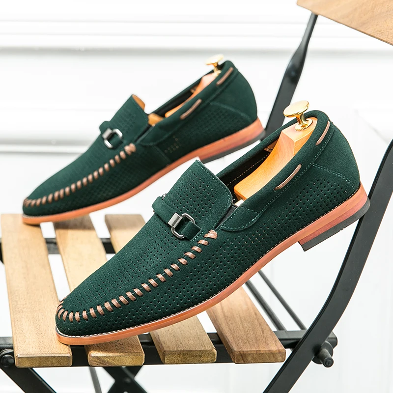 Vintém d'Ouro - Mocassins de camurça Firenze