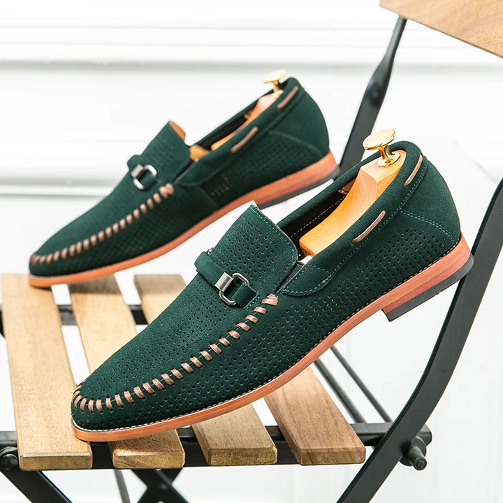 Vintém d'Ouro - Mocassins de camurça Firenze