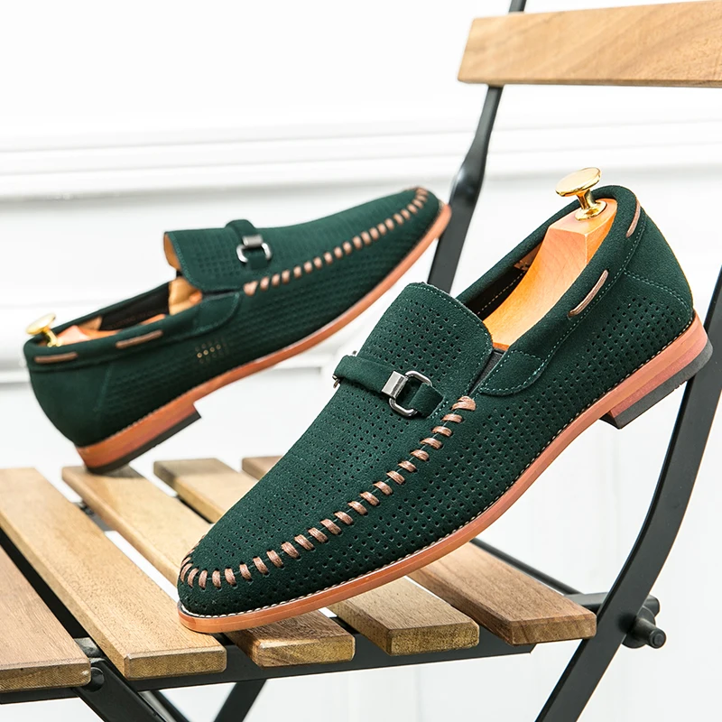 Vintém d'Ouro - Mocassins de camurça Firenze