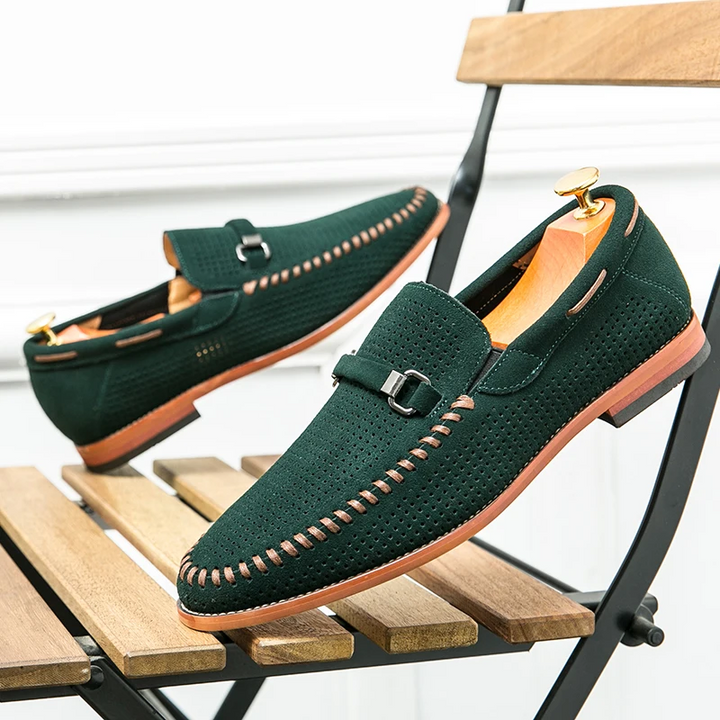 Vintém d'Ouro - Mocassins de camurça Firenze