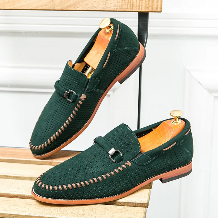Vintém d'Ouro - Mocassins de camurça Firenze