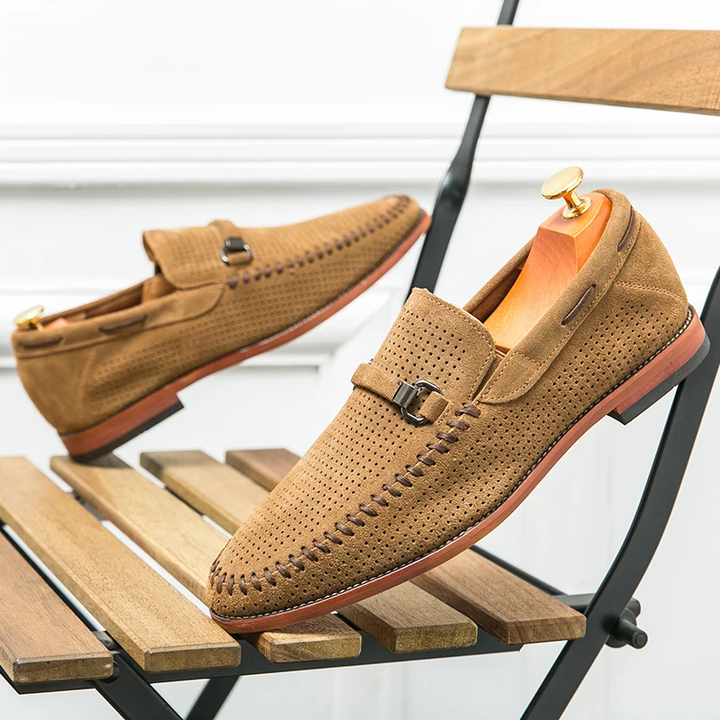 Vintém d'Ouro - Mocassins de camurça Firenze