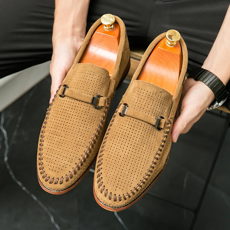 Vintém d'Ouro - Mocassins de camurça Firenze