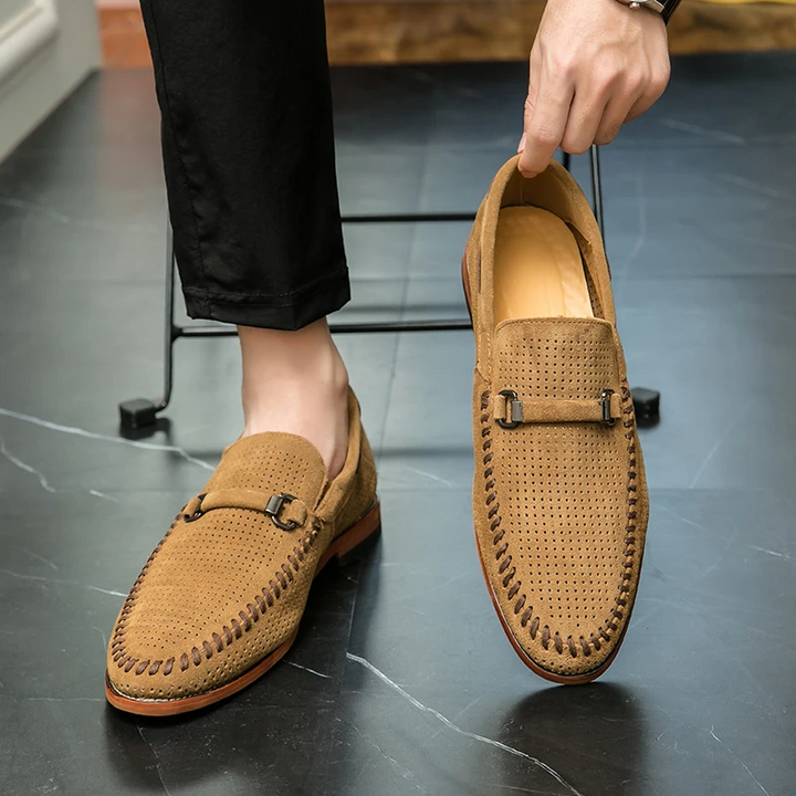 Vintém d'Ouro - Mocassins de camurça Firenze