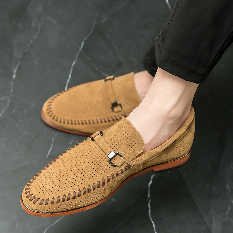 Vintém d'Ouro - Mocassins de camurça Firenze