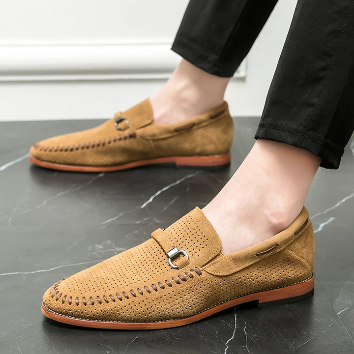 Vintém d'Ouro - Mocassins de camurça Firenze