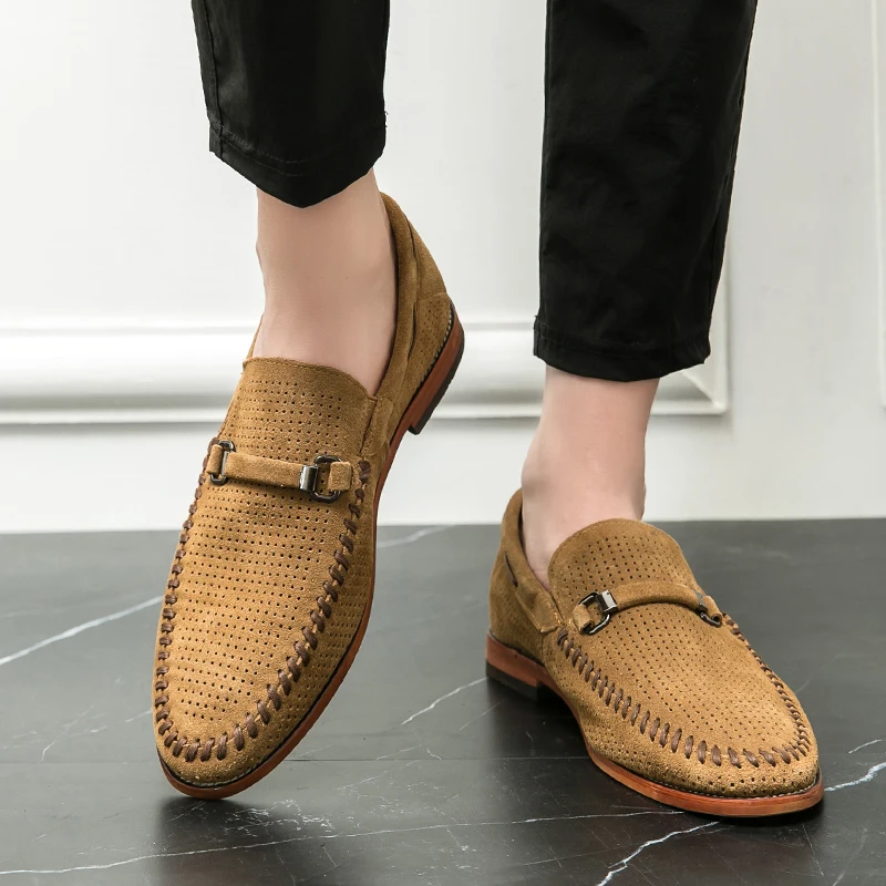 Vintém d'Ouro - Mocassins de camurça Firenze