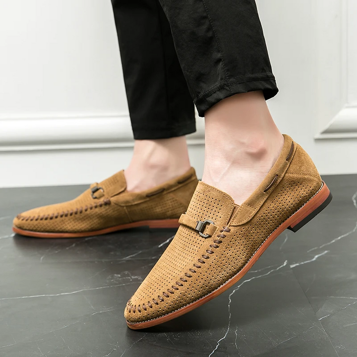 Vintém d'Ouro - Mocassins de camurça Firenze