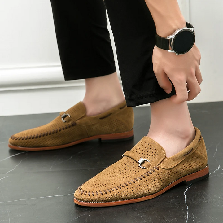 Vintém d'Ouro - Mocassins de camurça Firenze