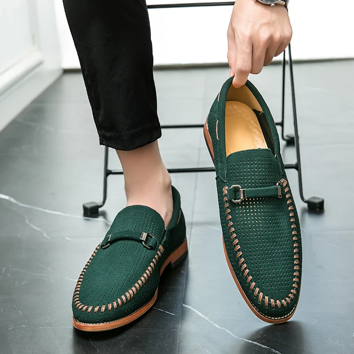 Vintém d'Ouro - Mocassins de camurça Firenze