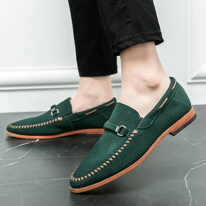 Vintém d'Ouro - Mocassins de camurça Firenze