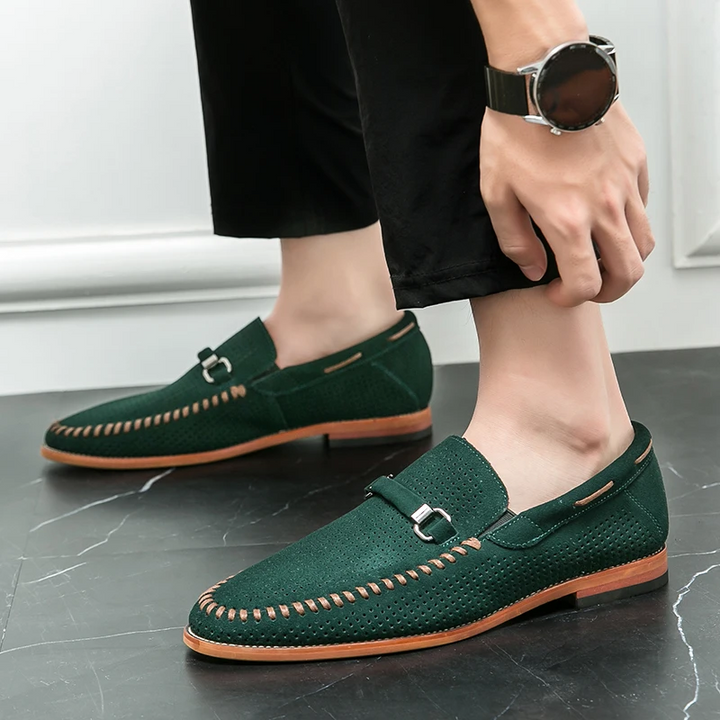 Vintém d'Ouro - Mocassins de camurça Firenze