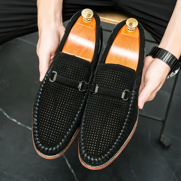 Vintém d'Ouro - Mocassins de camurça Firenze