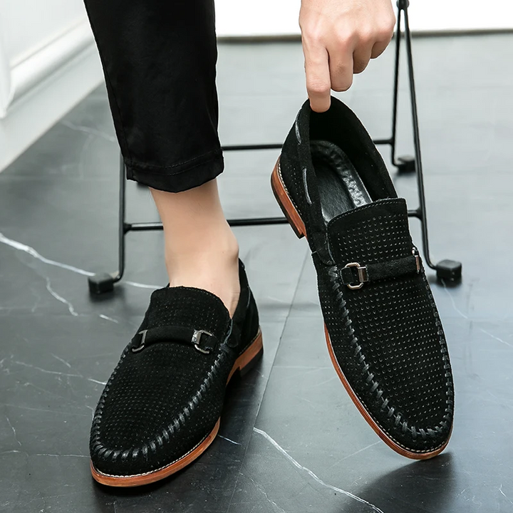 Vintém d'Ouro - Mocassins de camurça Firenze