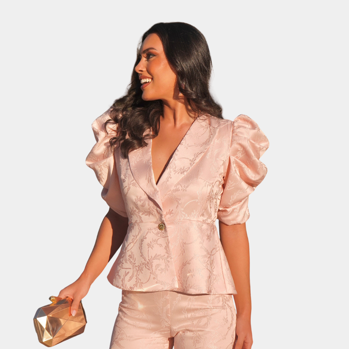Vintém d'Ouro - Conjunto de Jacquard Elegante