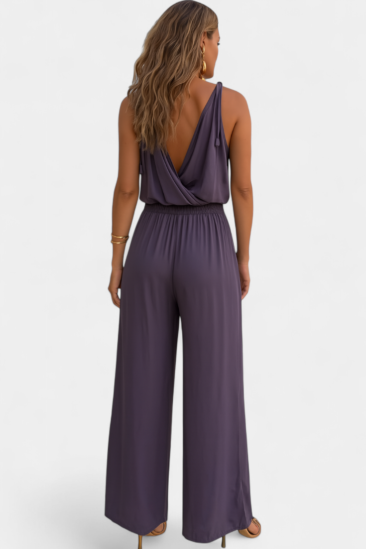 Vintém d'Ouro - Vestido Mono com Detalhes Dourados