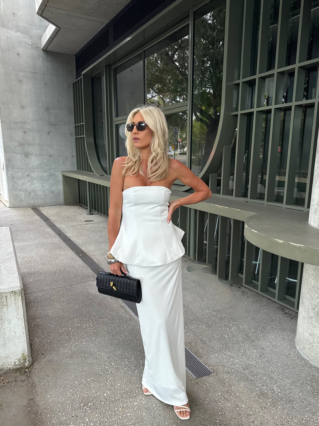 Vintém d'Ouro - Vestido Maxi Elegância