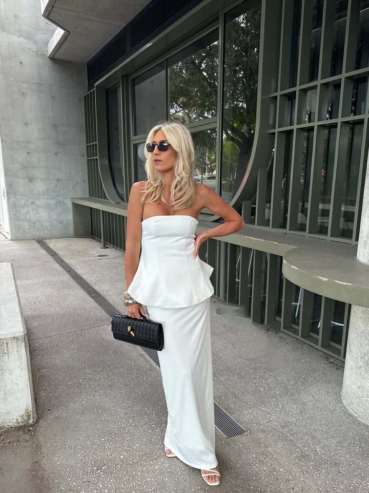 Vintém d'Ouro - Vestido Maxi Elegância