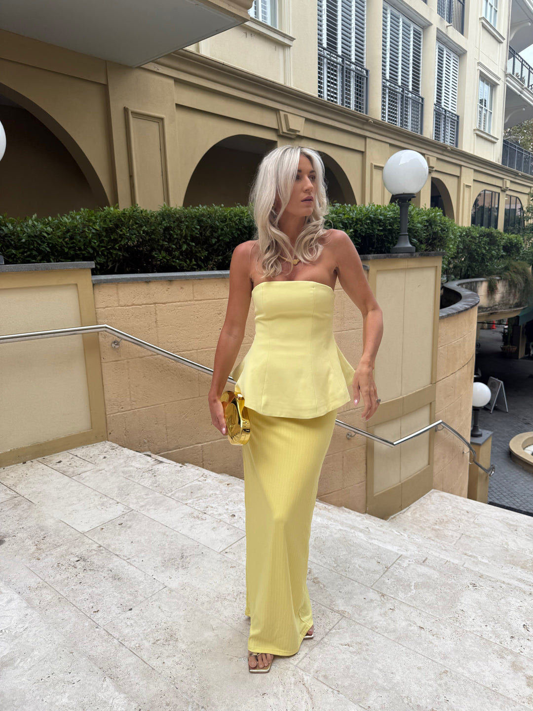 Vintém d'Ouro - Vestido Maxi Elegância