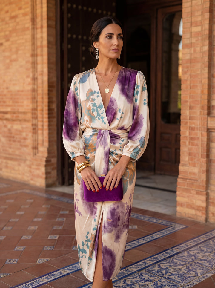 Vintém d'Ouro - Vestido Elegante Decote V