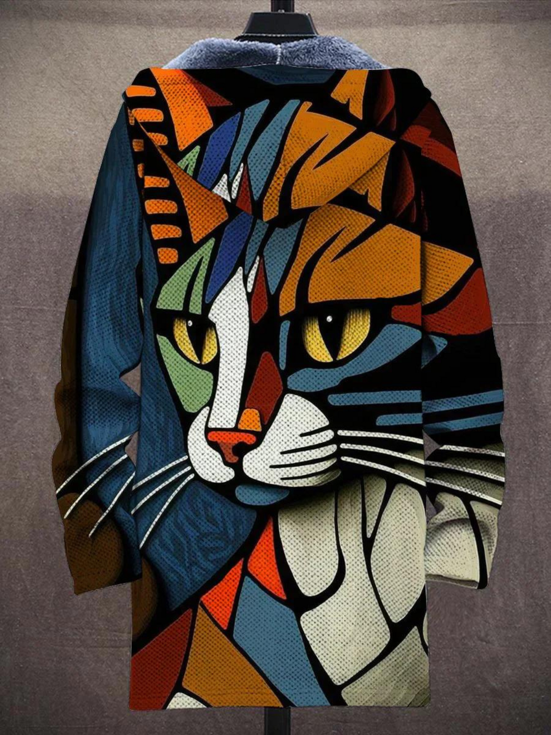 Vintém d'Ouro - Cardigan luxuoso inspirado em arte