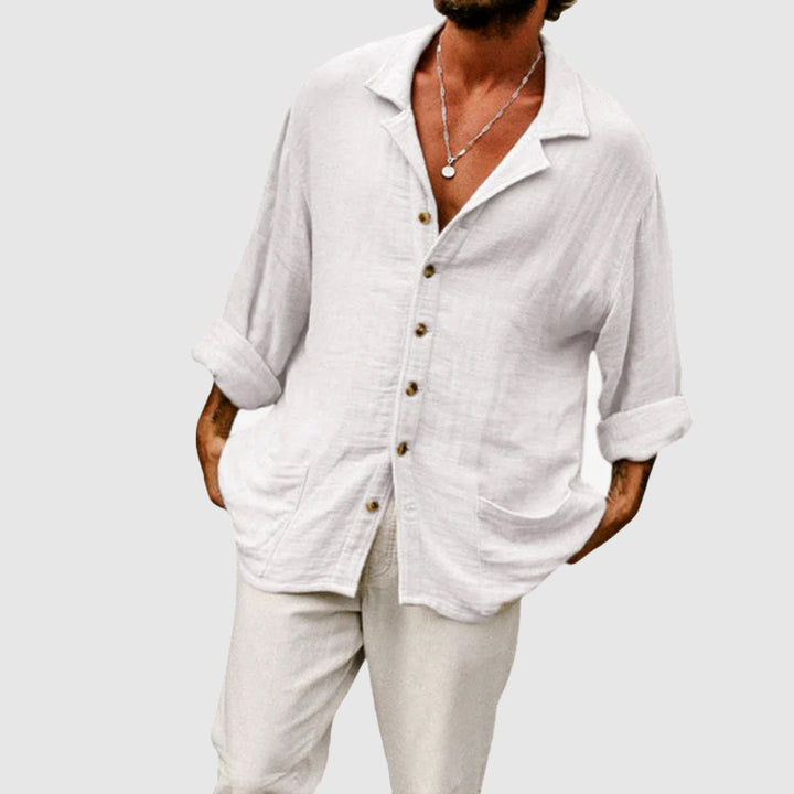 Vintém d'Ouro - Camisa de linho