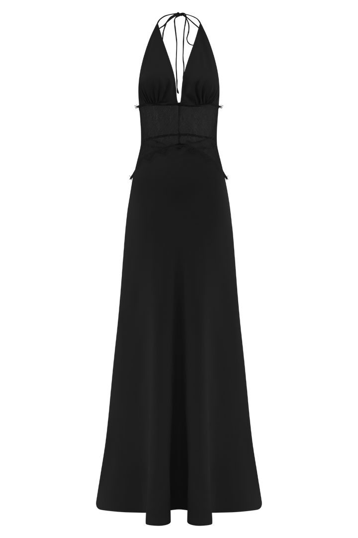 Vintém d'Ouro - Vestido de renda e cetim