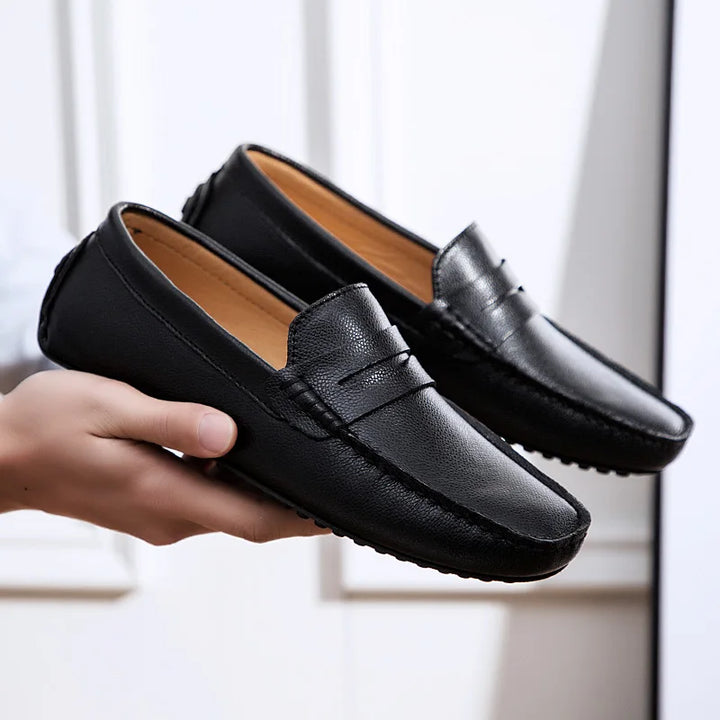 Vintém d'Ouro - Mocassins casuais de verão em pele