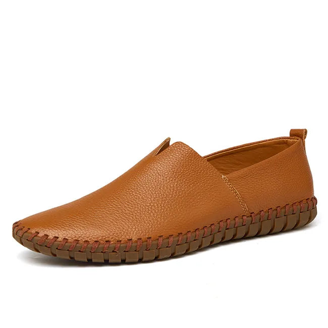 Vintém d'Ouro - Mocassins de couro Mykonos