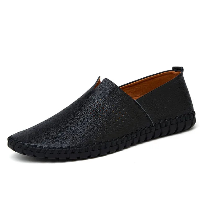 Vintém d'Ouro - Mocassins de couro Mykonos