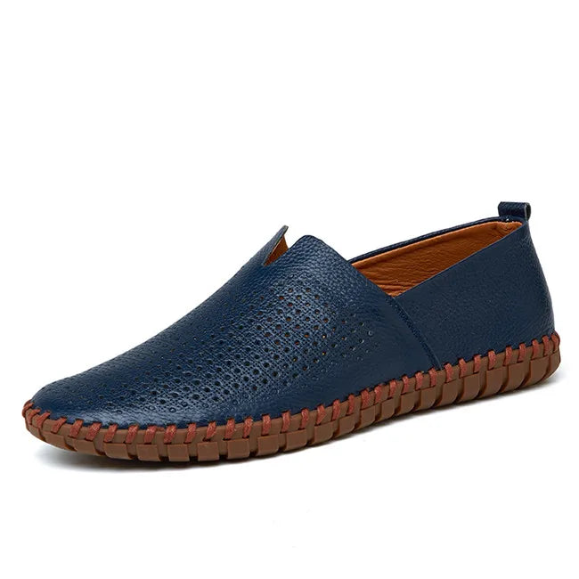 Vintém d'Ouro - Mocassins de couro Mykonos