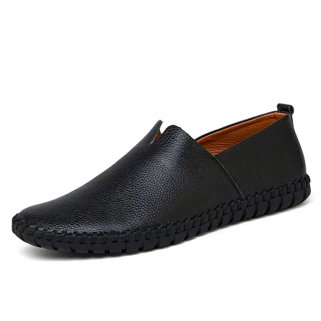 Vintém d'Ouro - Mocassins de couro Mykonos