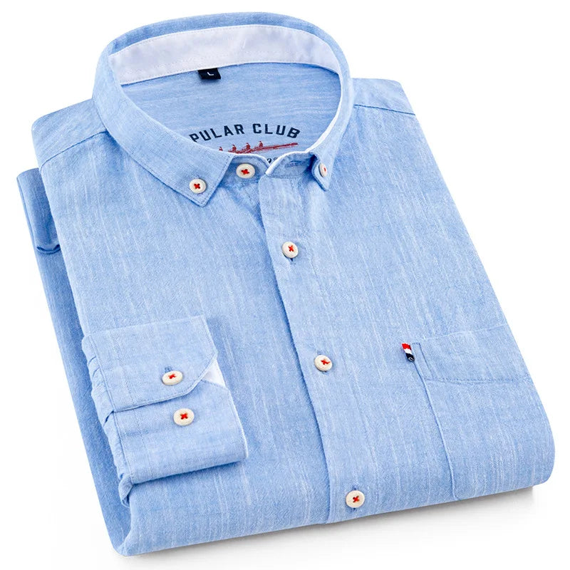 Vintém d'Ouro - Camisa de linho Saint-Tropez