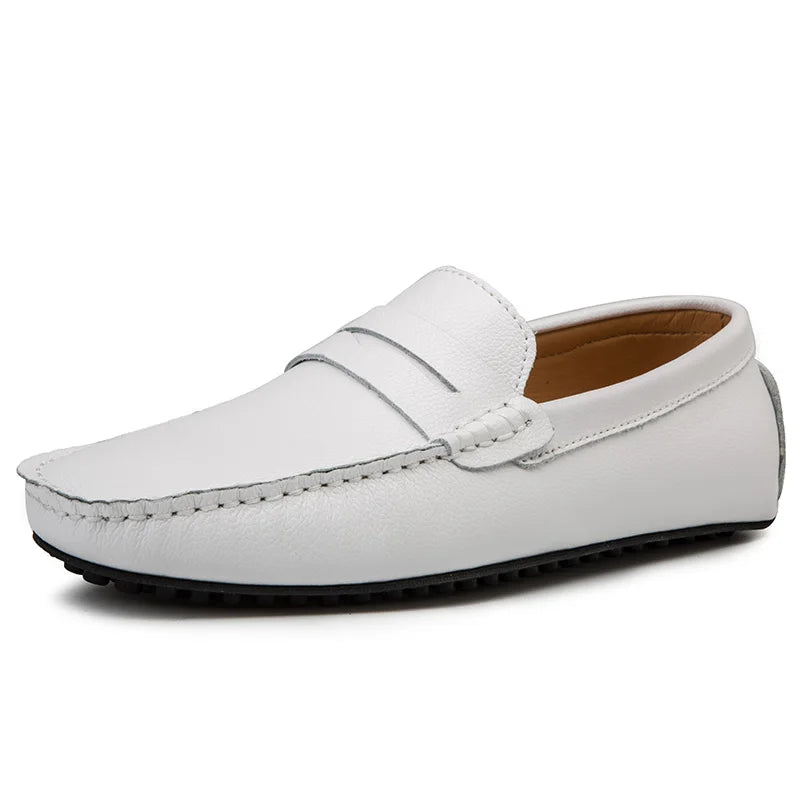 Vintém d'Ouro - Mocassins casuais de verão em pele