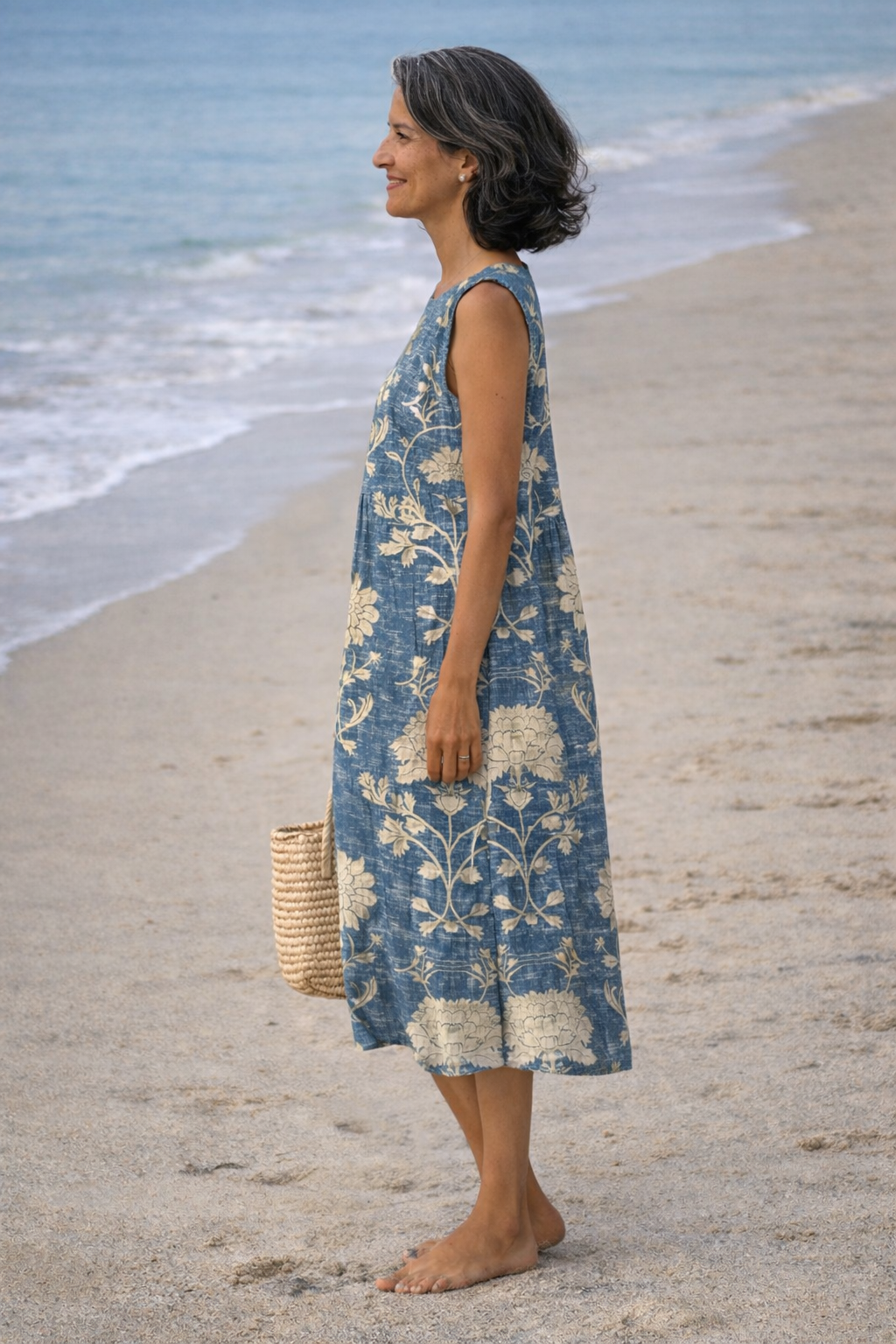 Vintém d'Ouro - Vestido Midi Boho