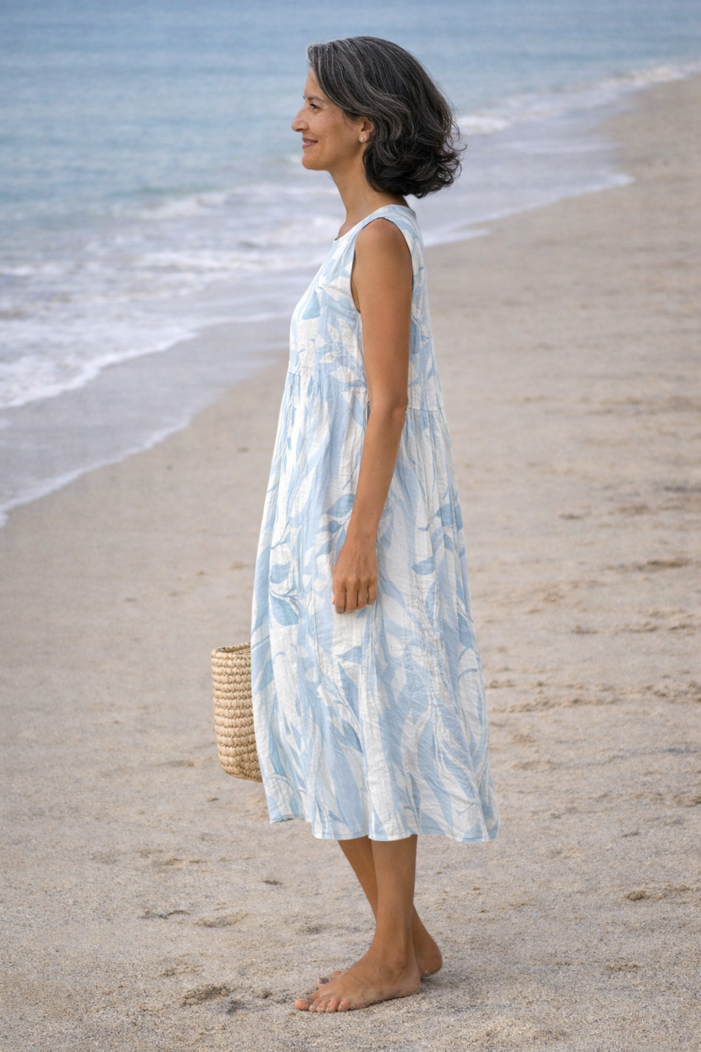 Vintém d'Ouro - Vestido Midi Conforto Natural