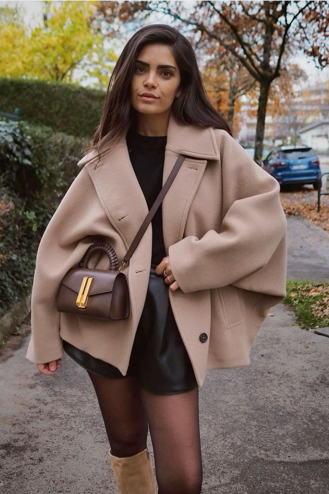 Vintém d'Ouro - Casaco oversized estiloso