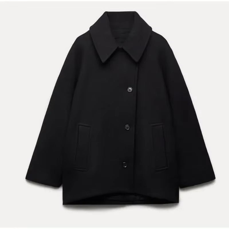 Vintém d'Ouro - Casaco oversized estiloso