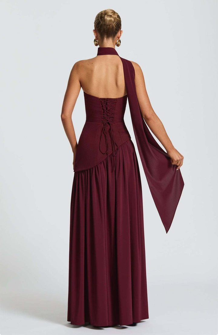 Vintém d'Ouro - Vestido Longo Sofisticado