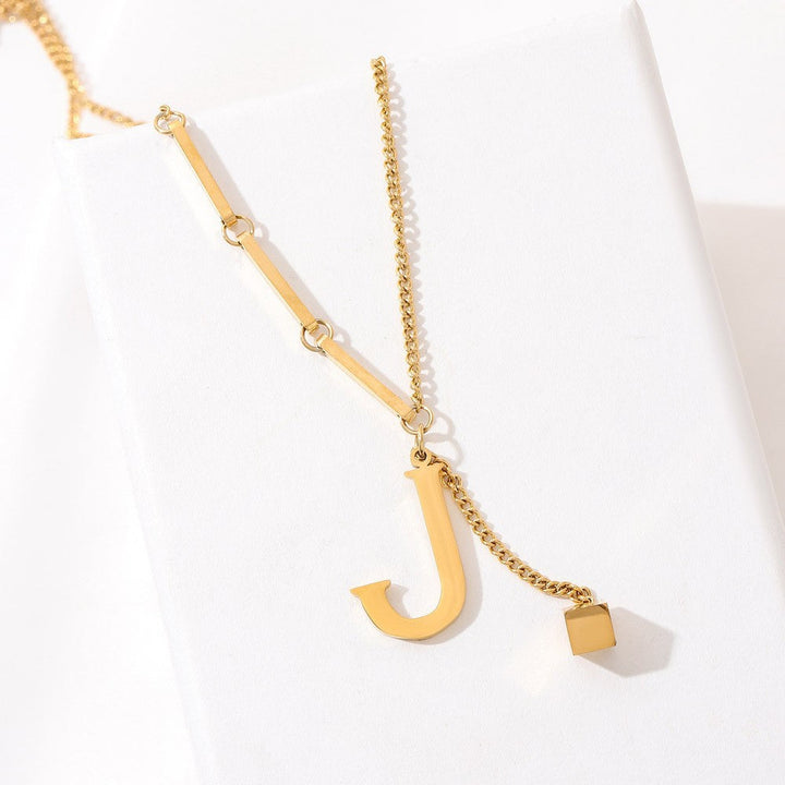 Vintém d'Ouro - Colar de Inicial Personalizada