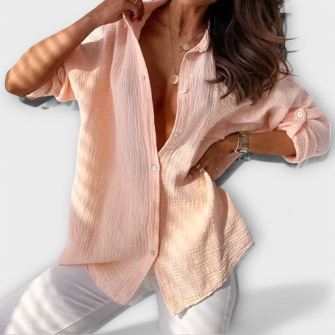 Vintém d'Ouro - Blusa de primavera e verão