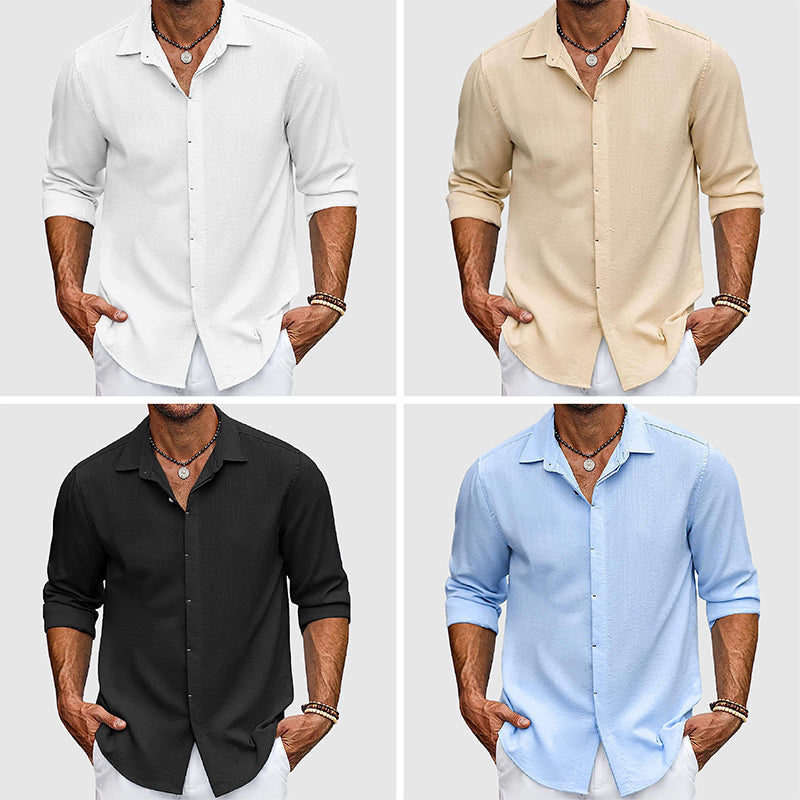 Vintém d'Ouro - Camisa de algodão elegante
