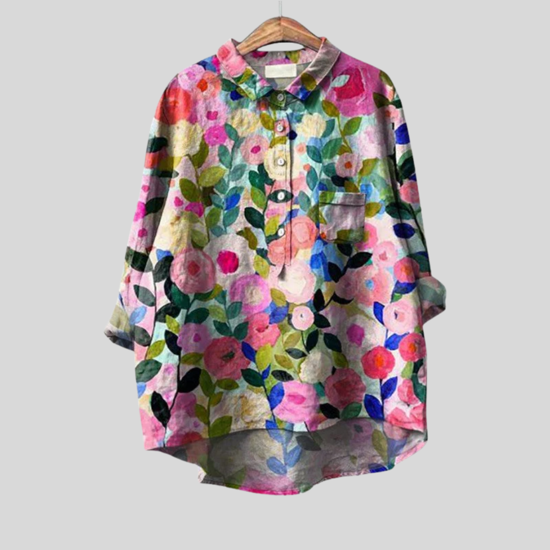 Vintém d'Ouro - Blusa de Verão Elegante