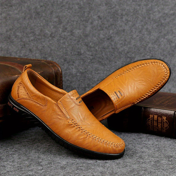 Vintém d'Ouro - Mocassins elegantes em pele