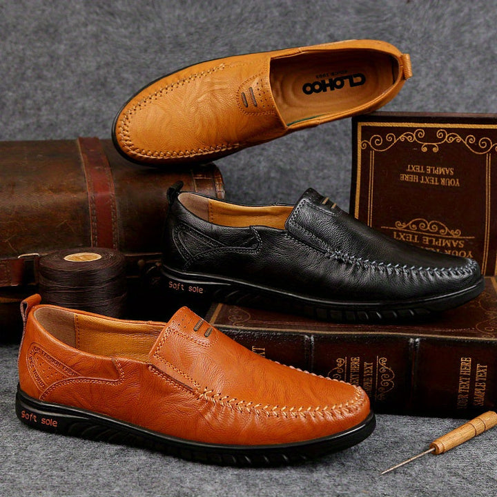 Vintém d'Ouro - Mocassins elegantes em pele