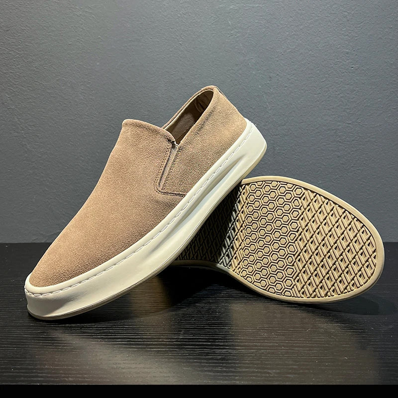 Vintém d'Ouro - Mocassins de camurça confortáveis