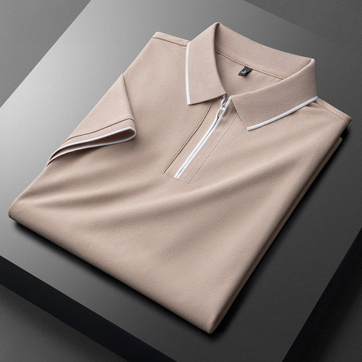 Vintém d'Ouro - Camisa pólo de algodão elegante