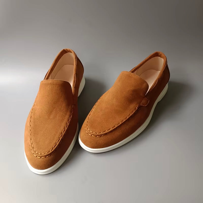 Vintém d'Ouro - Mocassins de camurça premium