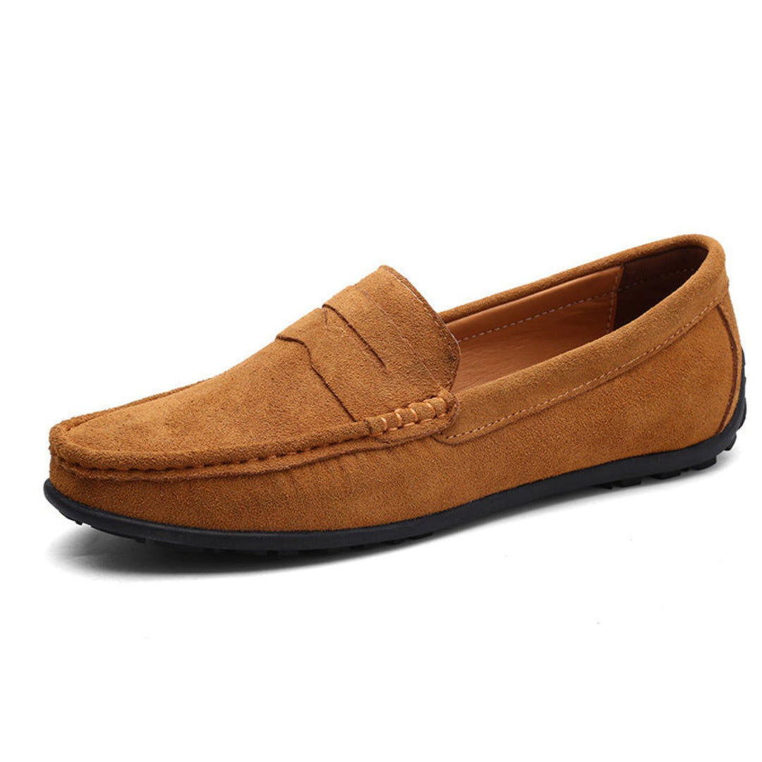 Vintém d'Ouro - Mocassins de camurça macia